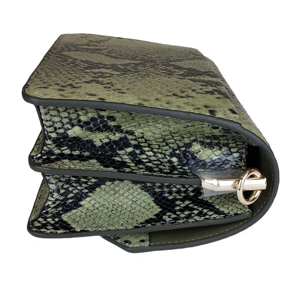 3.1 Phillip Lim Green Snakeskin Alix Mini Shoulder Bag NWT - Picture 10 of 12